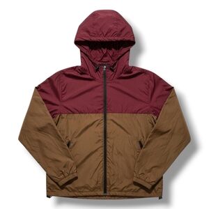 Resolution Performance men's colorblock waterproof hooded Windbreaker jacket xl